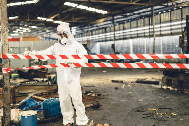 Professional Biohazard technician working in Silver Lake, NJ